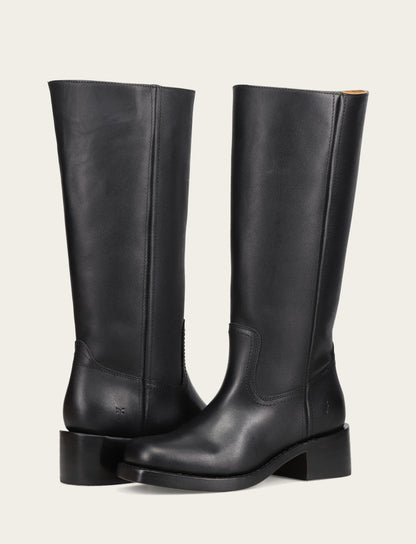 Women's Black Campus 14L Wide Calf Boots | Frye Black