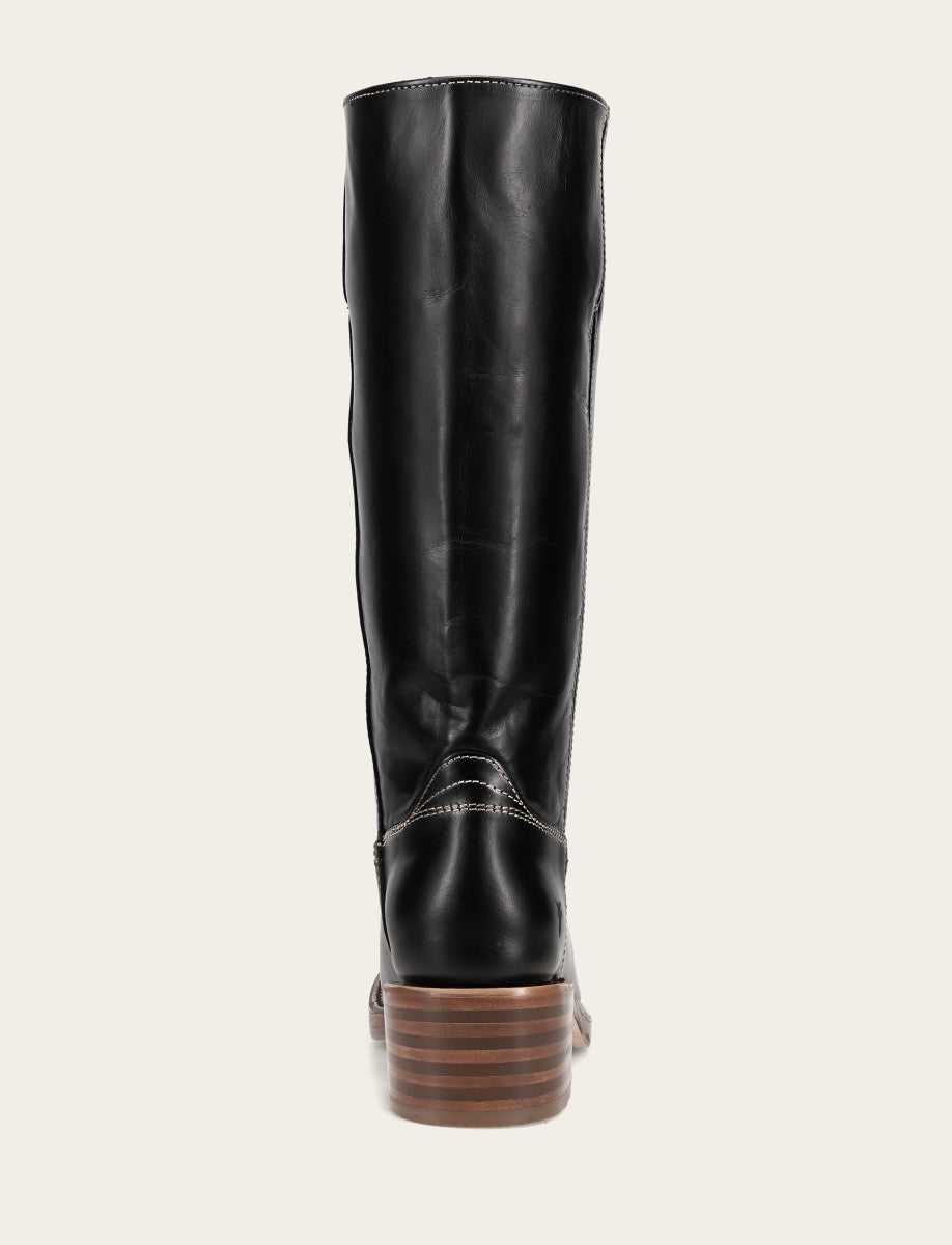 Women's Campus 14L Jet Black Wide Calf Boots | Frye Jet Black