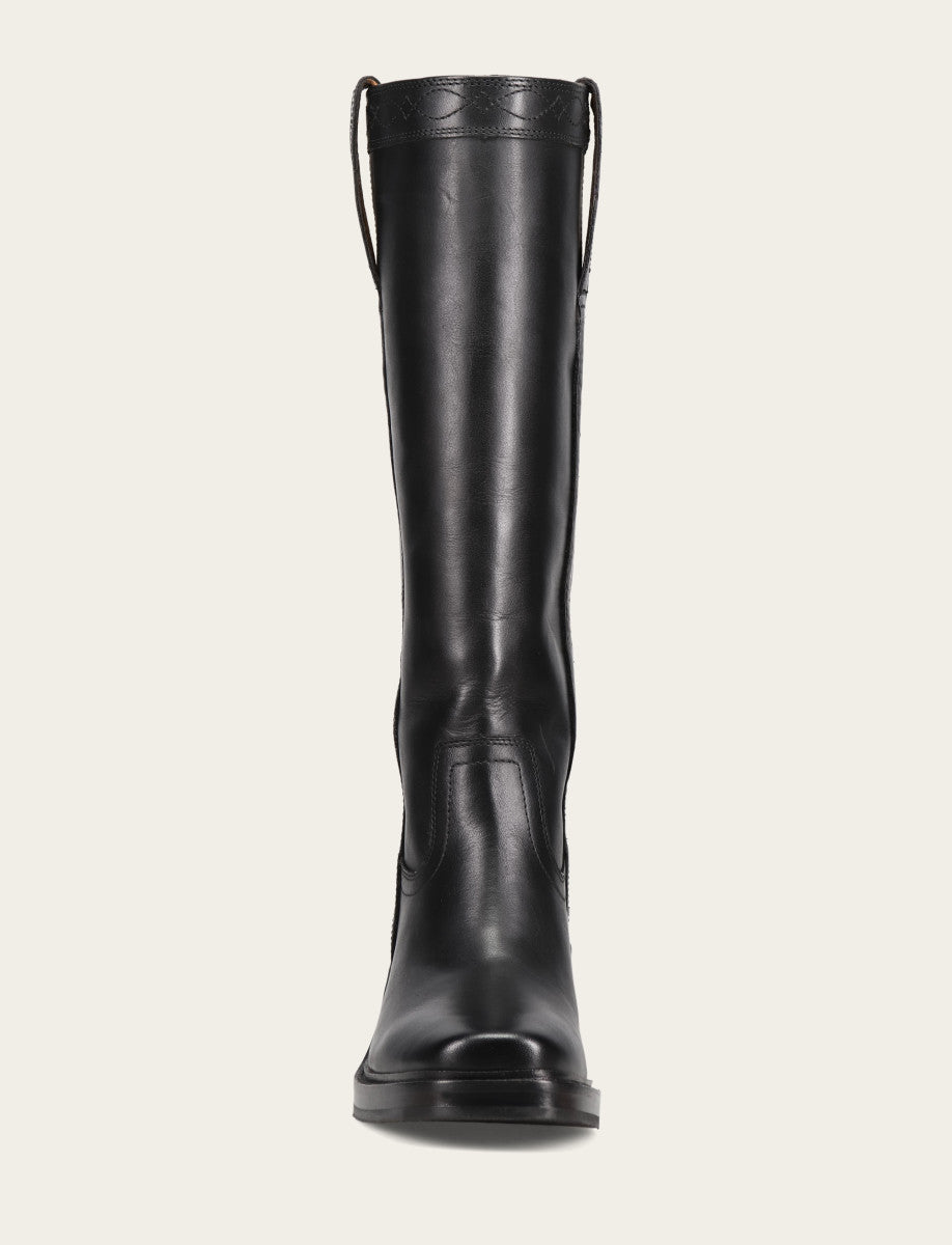 Women's Black Kate Pull On Wide Calf Tall Boots | Frye Black