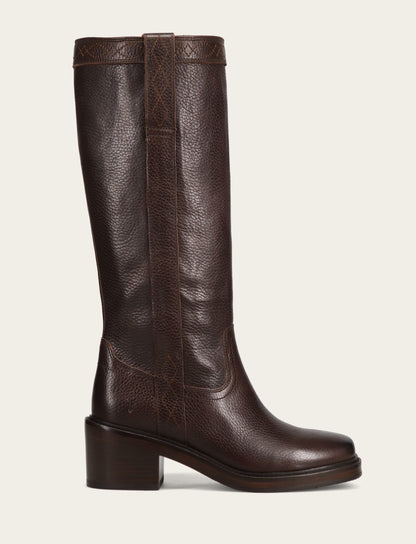 Women's Dark Brown Kate Pull On Boots | Frye Dark Brown