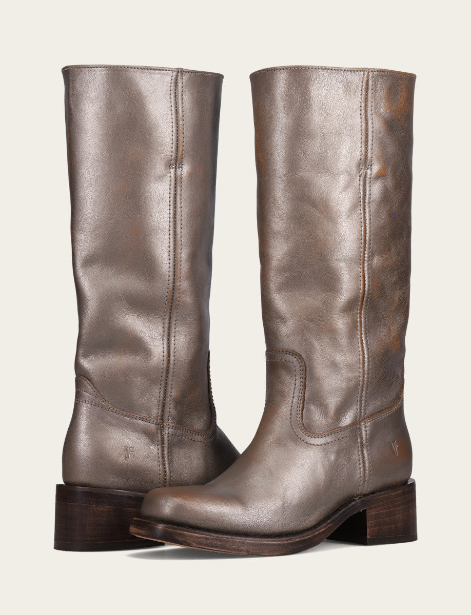 Women's Metallic Stone Campus 14L Boot | Frye Metallic Stone