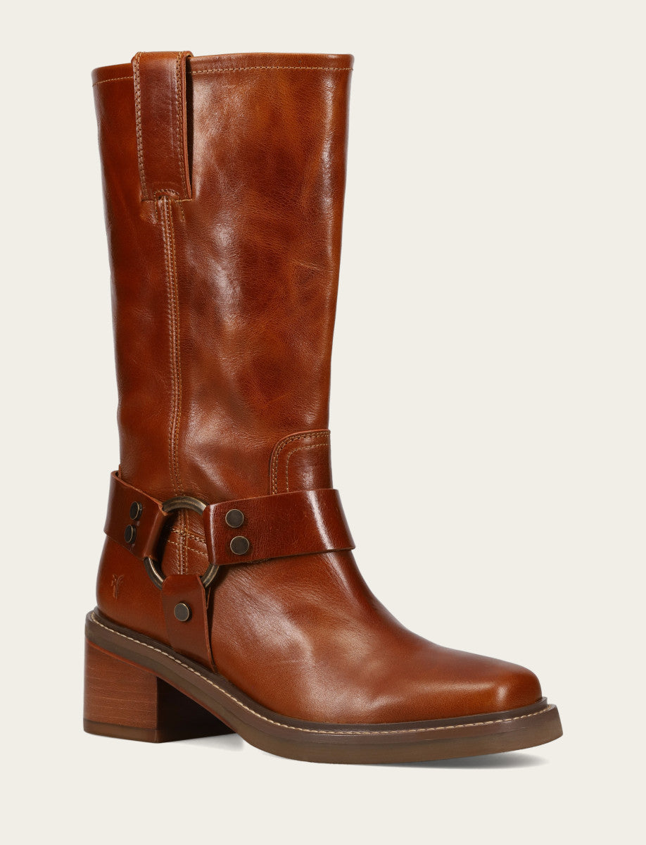 Women’s Amber Knee-High Kate Harness Boot | Frye Amber