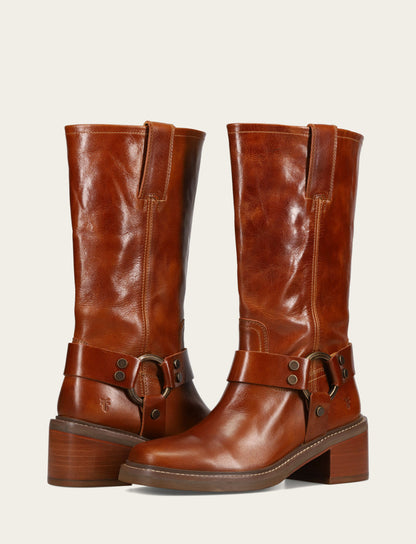 Women’s Amber Knee-High Kate Harness Boot | Frye Amber