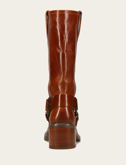 Women’s Amber Knee-High Kate Harness Boot | Frye Amber