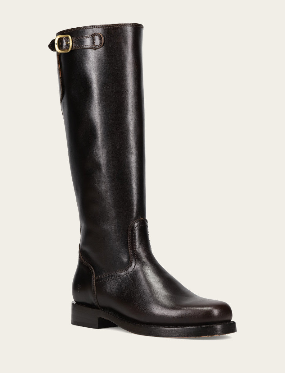 Women's Bourbon Campus Low Heel Tall Riding Boot | Frye Bourbon