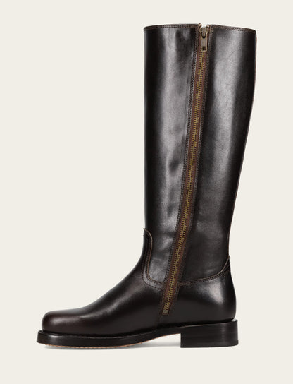 Women's Bourbon Campus Low Heel Tall Riding Boot | Frye Bourbon