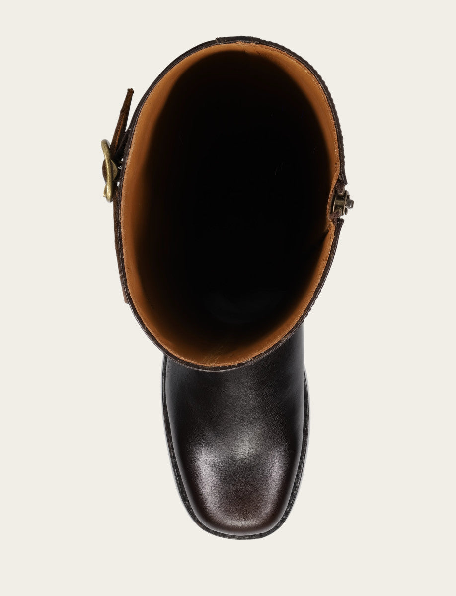 Women's Bourbon Campus Low Heel Tall Riding Boot | Frye Bourbon