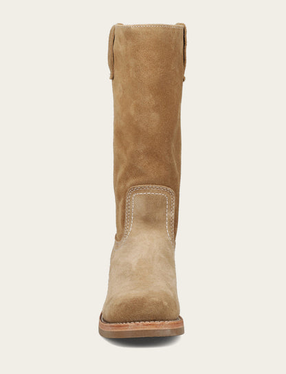 Women's Tan Buck Campus 12R Boots | Frye Tan Buck