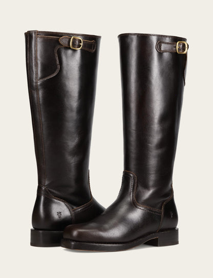 Women's Bourbon Campus Low Heel Tall Riding Wide Calf Boot | Frye Bourbon