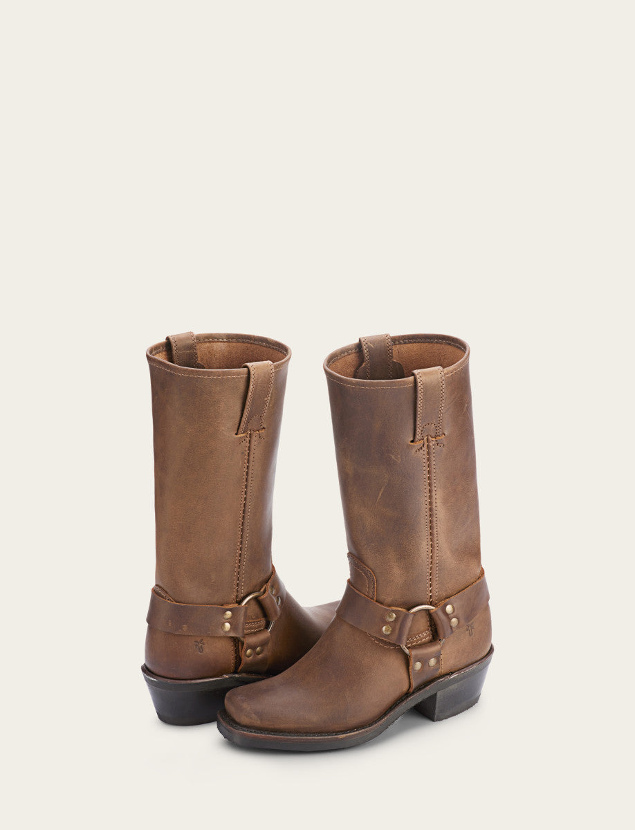 Women's Tan Harness 12R Boots | Frye Tan