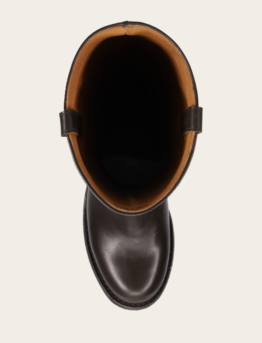 Women's Dark Brown Viv Riding Boot | Frye Dark Brown