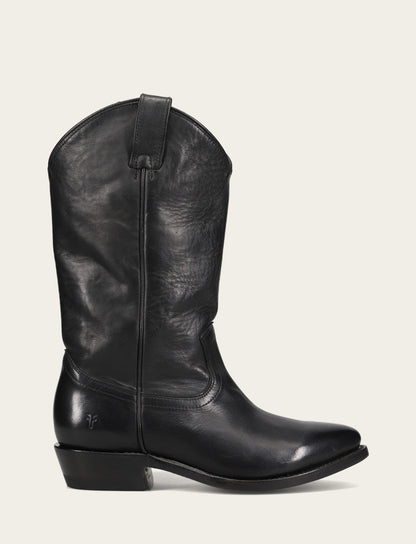 Women's Black Billy Pull On Boots | Frye Black