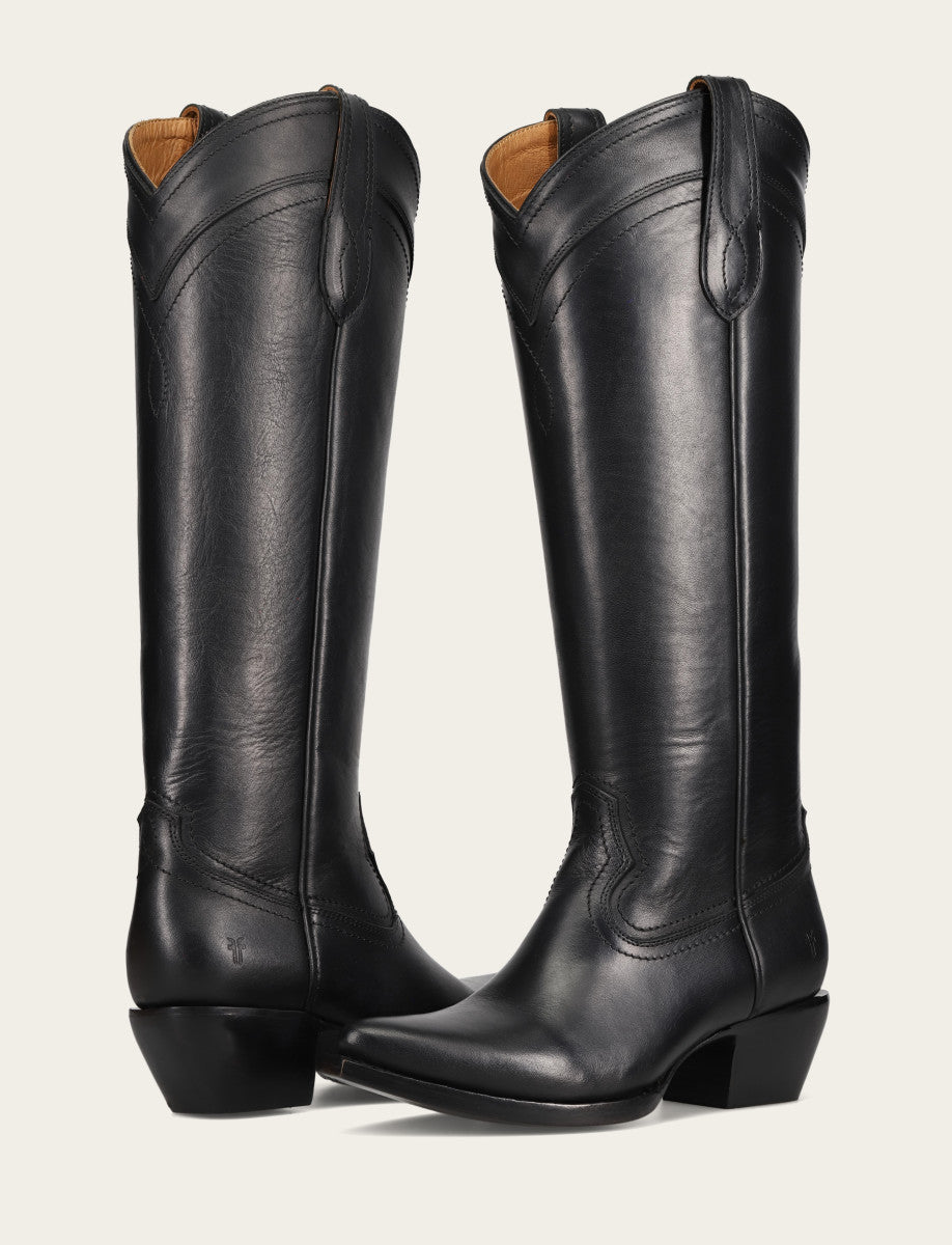 Women's Black Sacha At The Knee Boot | Frye Black