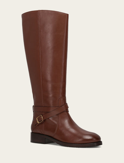 Women's Walnut Melissa Belted Riding Boot | Frye Walnut