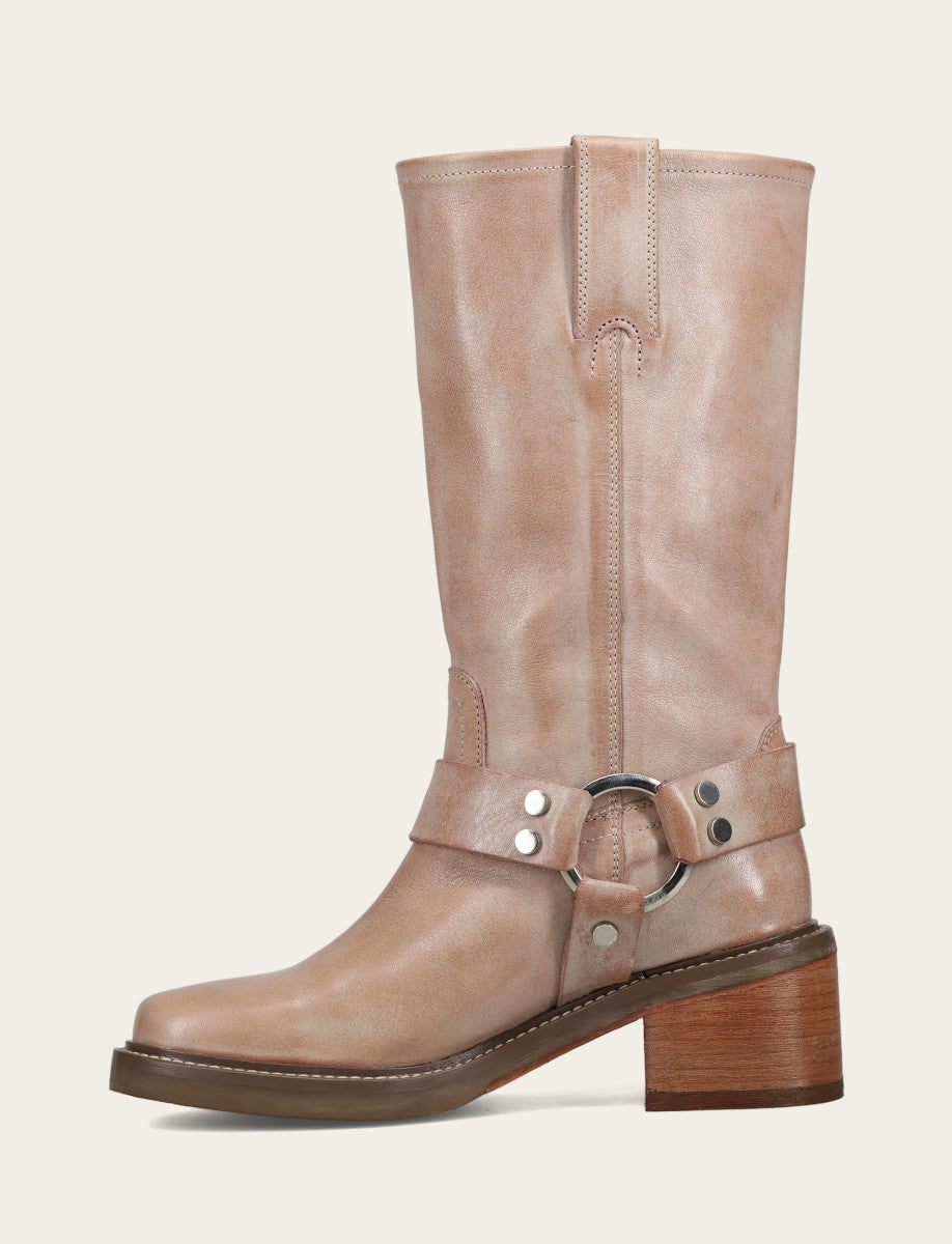 Women’s Rosa Knee-High Kate Harness Boots | Frye Rosa