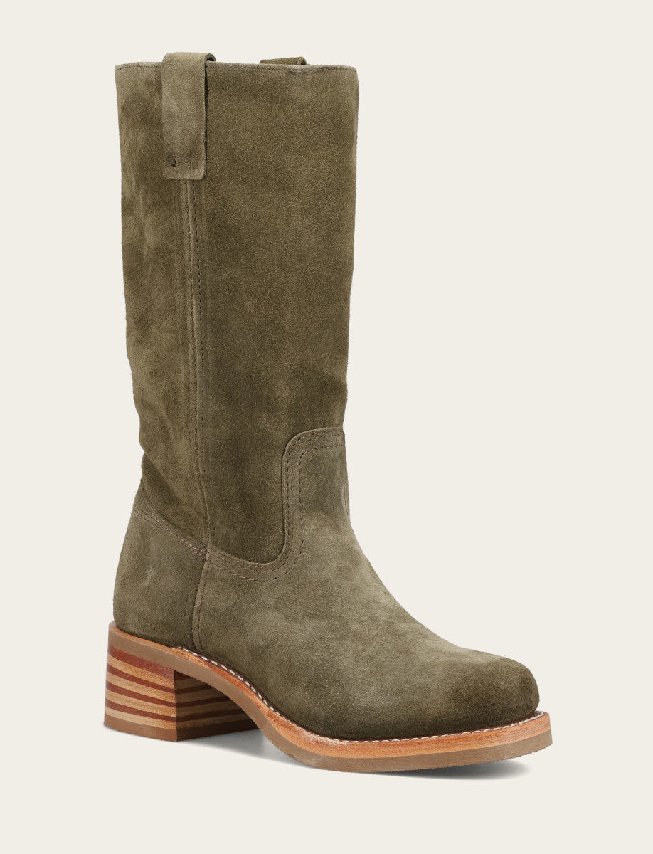 Women's Olive Campus 12R Boots | Frye Olive