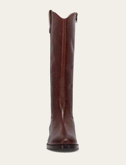 Women's Saddle Melissa Button Tall Inside Zip Wide Calf Boot | Frye Saddle