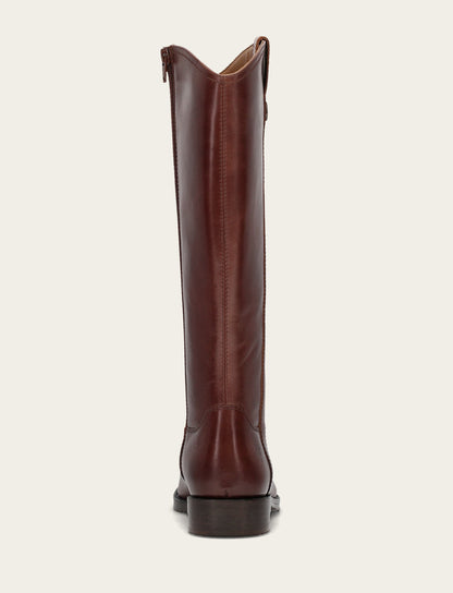 Women's Saddle Melissa Button Tall Inside Zip Boot | Frye Saddle