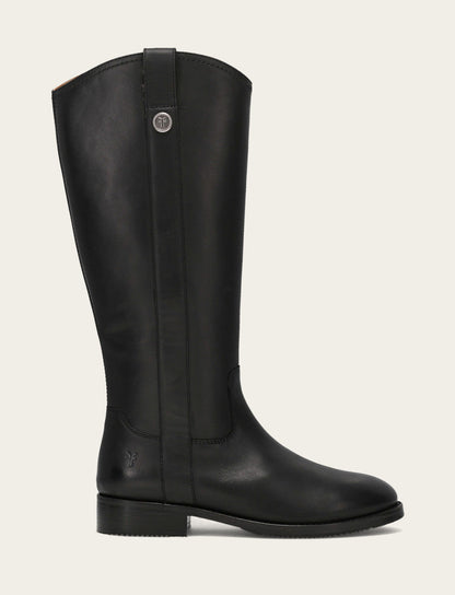 Women's Black Melissa Button Tall Inside Zip Boot | Frye Black