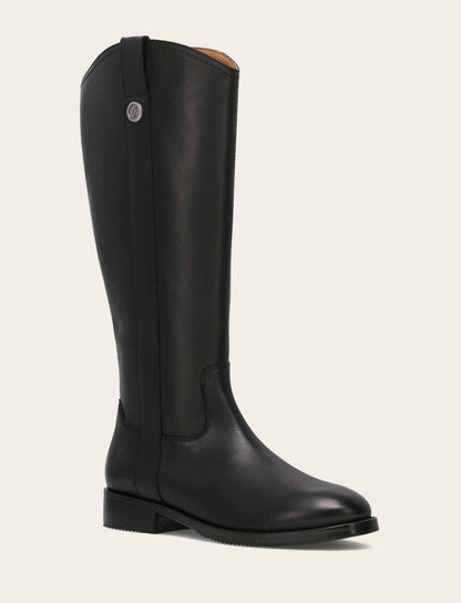 Women's Black Melissa Button Tall Inside Zip Boot | Frye Black