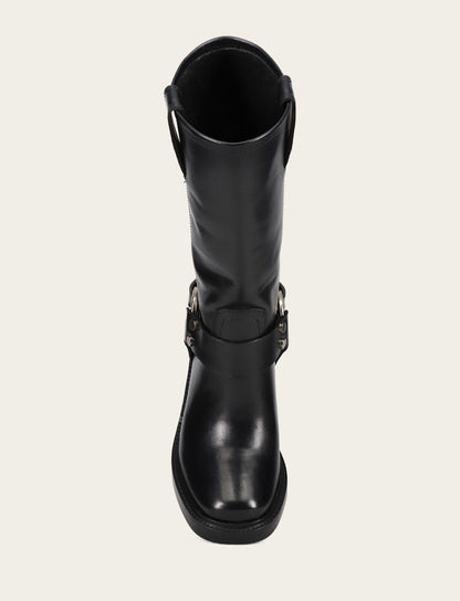 Women's Black Kate Harness Boots | Frye Black