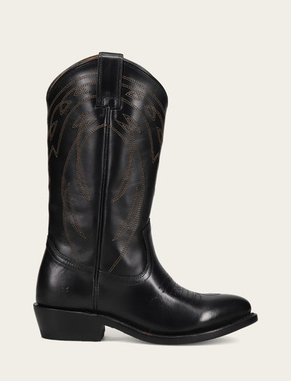 Women's Black Billy Pull On Deco Stitch Boots | Frye Black