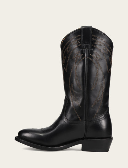 Women's Black Billy Pull On Deco Stitch Boots | Frye Black