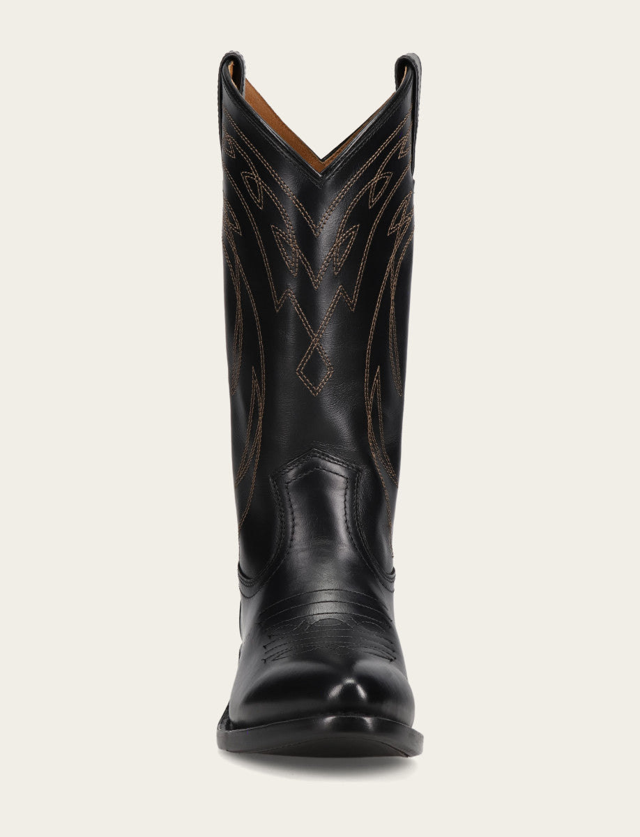 Women's Black Billy Pull On Deco Stitch Boots | Frye Black