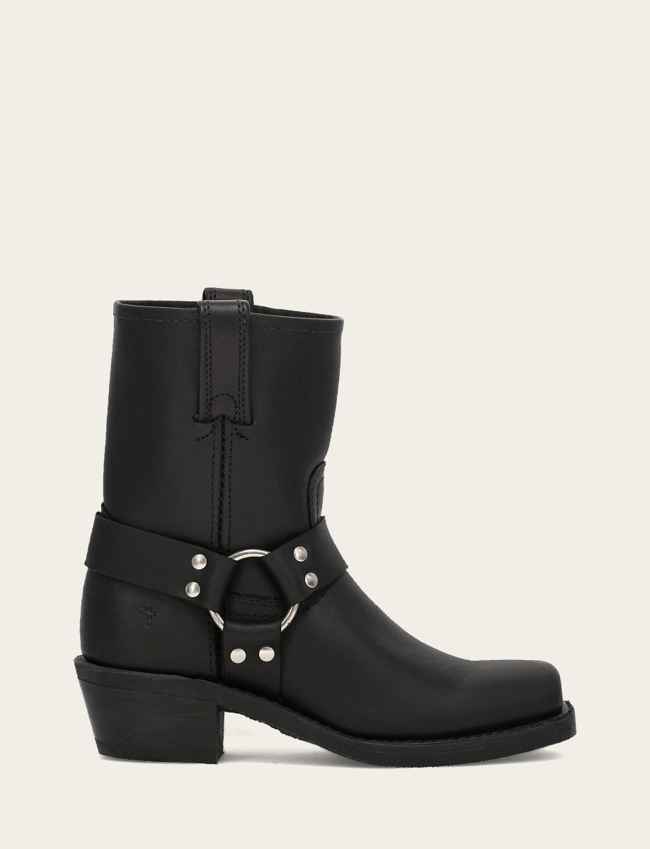Women's Black Harness 8R Boots | Frye Black