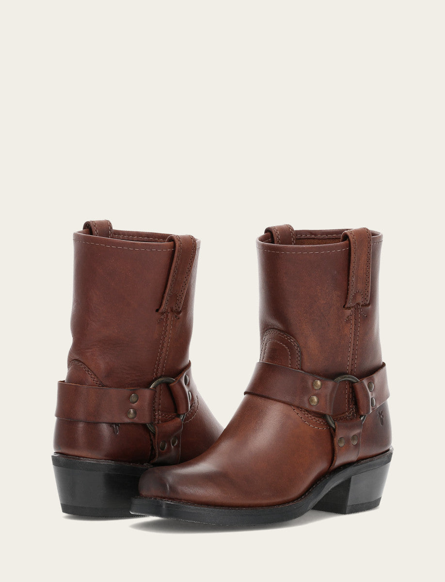 Women's Cognac Harness 8R Boots | Frye Cognac
