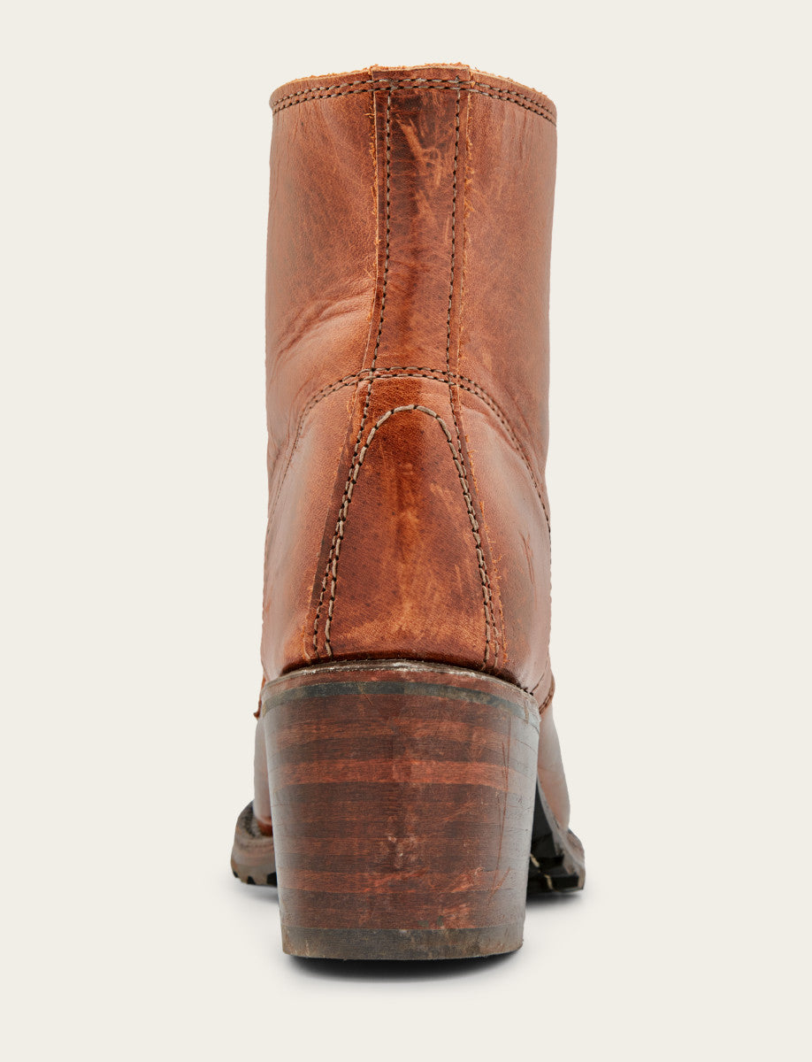 Women's Cognac Sabrina 6G Lace Up Boots | Frye Cognac