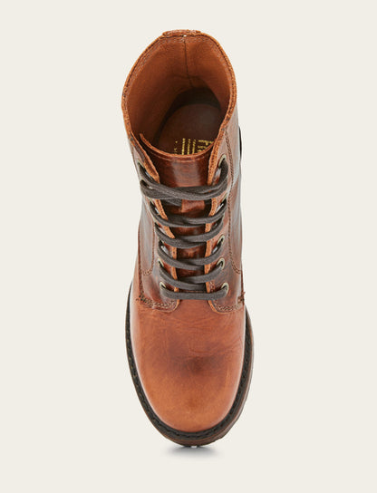 Women's Cognac Sabrina 6G Lace Up Boots | Frye Cognac
