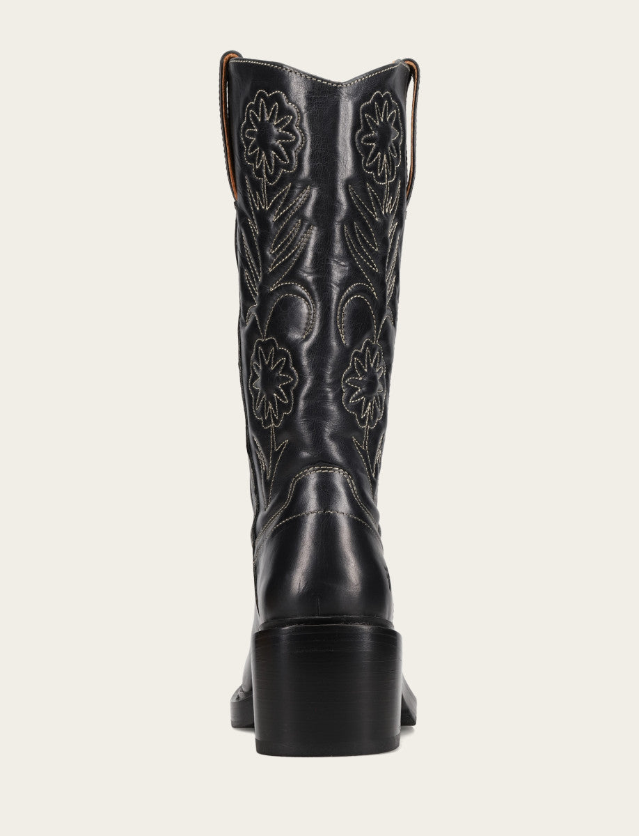 Women's Black Kate Deco Stitch Boot | Frye Black