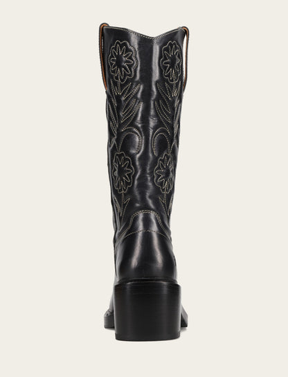 Women's Black Kate Deco Stitch Boot | Frye Black