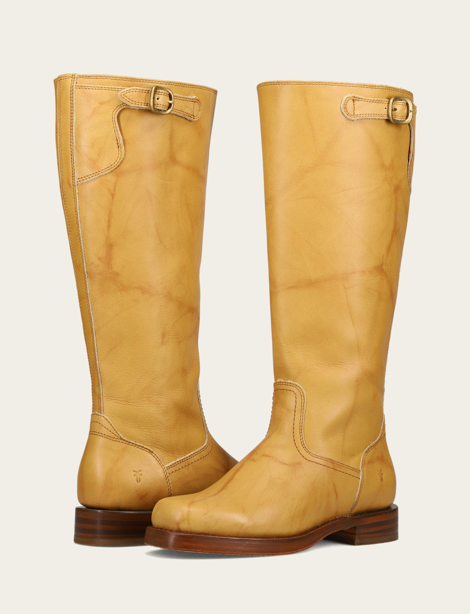 Women's Banana Campus Low Heel Tall Riding Wide Calf Boot | Frye Banana