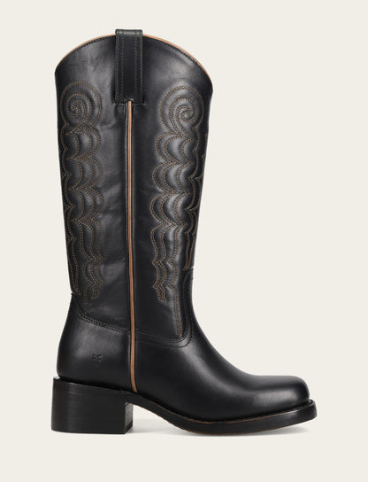 Women's Black Campus Deco Stitch Boot | Frye Black