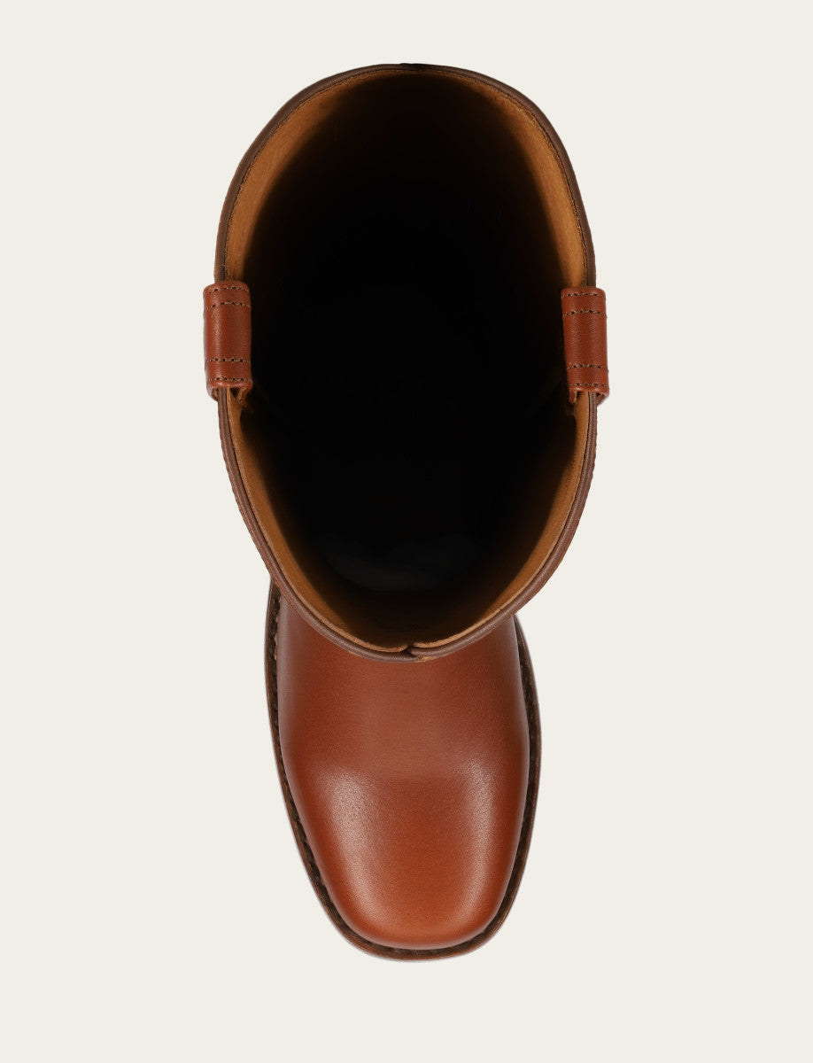 Women's Walnut Campus Deco Stitch Boot | Frye Walnut