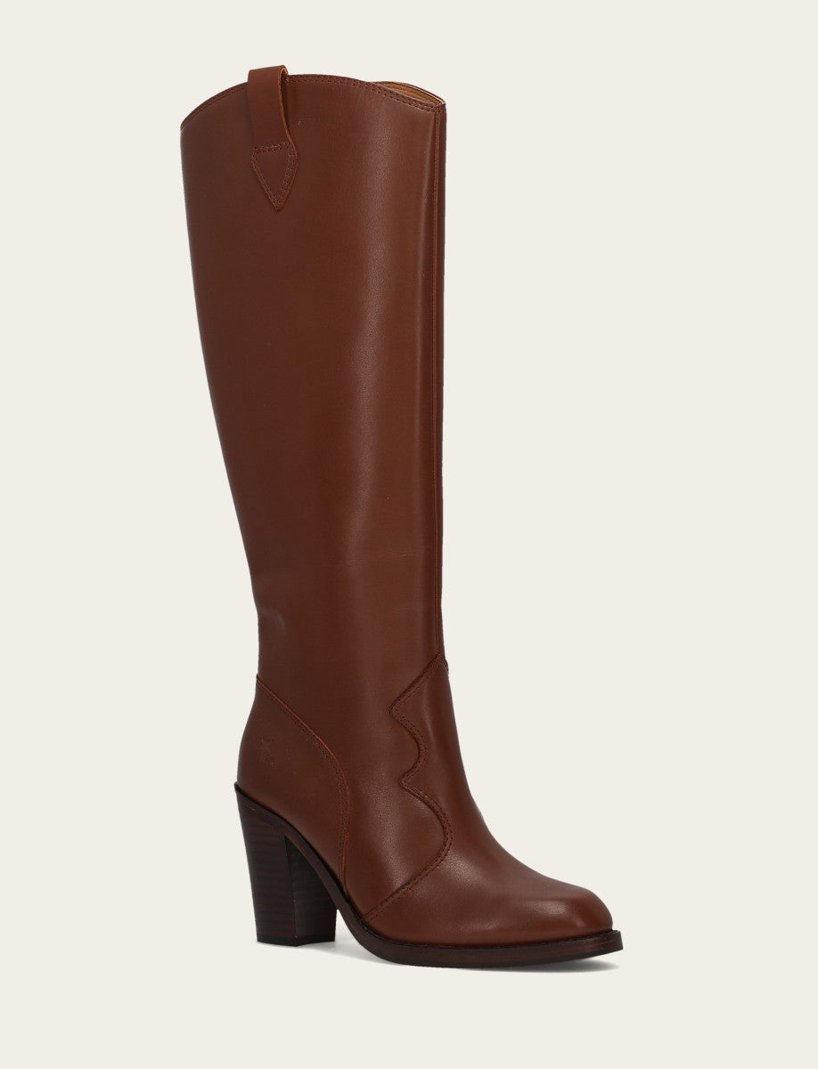 Women's Walnut Corinne Tall Boot | Frye Walnut