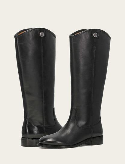 Women’s Black Wide Calf Melissa Button 2 Tall Boots | Frye | Frye Black