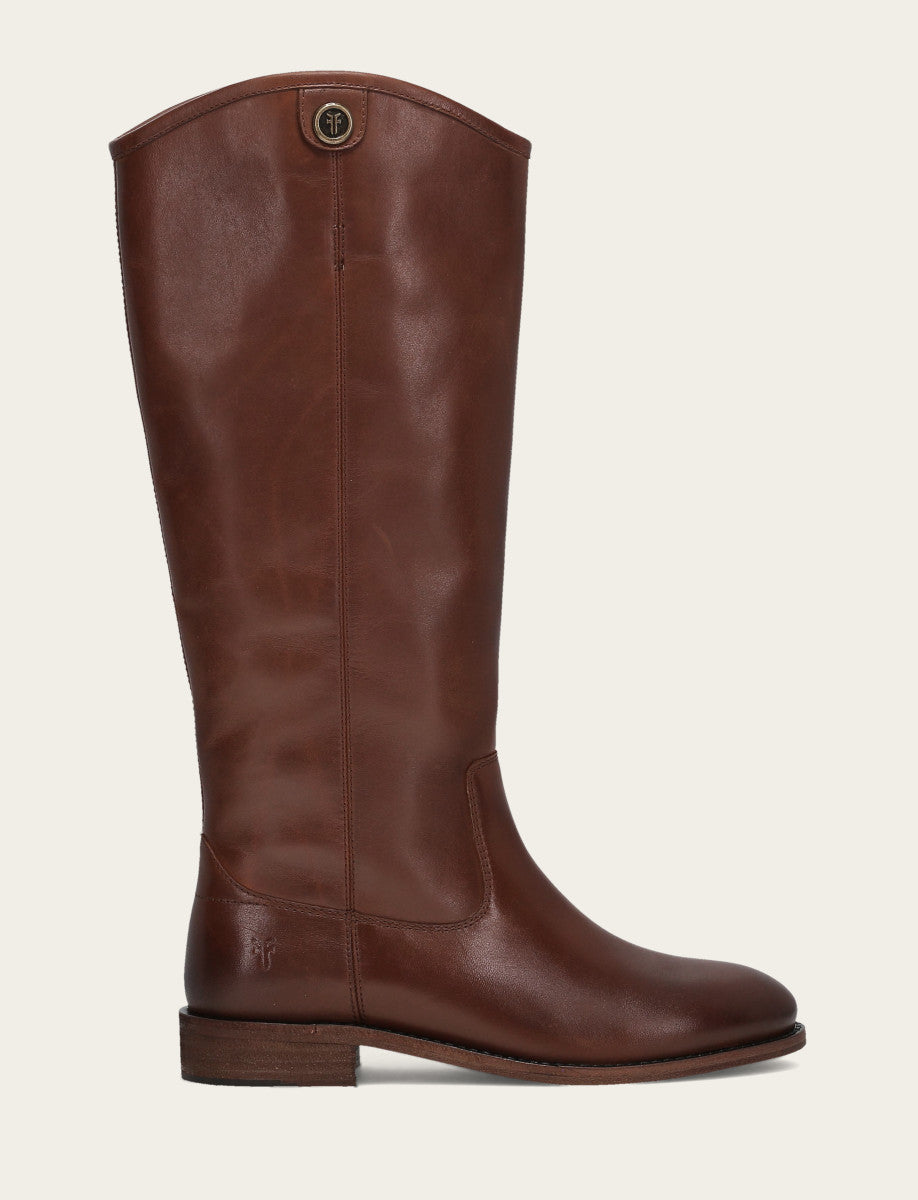 Women’s Cognac Wide Calf Melissa Button 2 Tall Boots | Frye | Frye Cognac