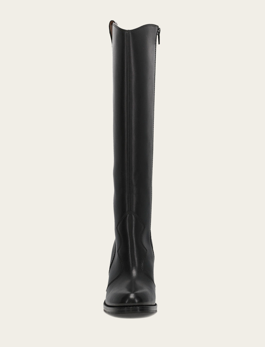 Women's Black Corinne Tall Boot | Frye Black