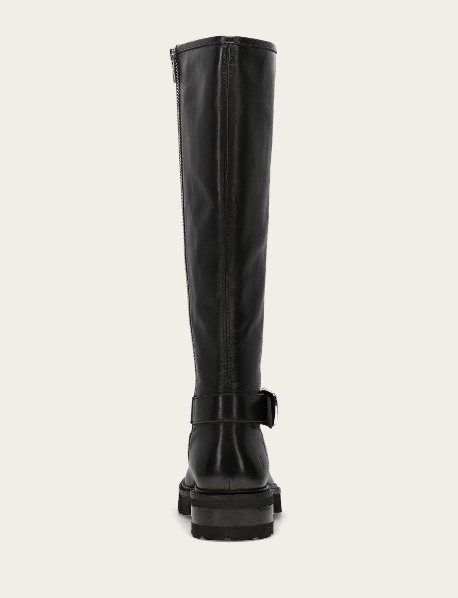 Women's Black Olivia Buckle Tall Boot | Frye Black