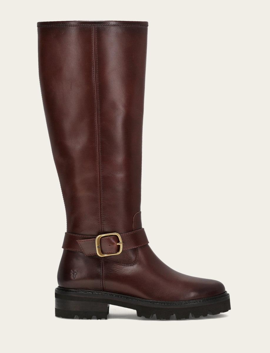 Women's Bourbon Olivia Buckle Tall Boot | Frye Bourbon