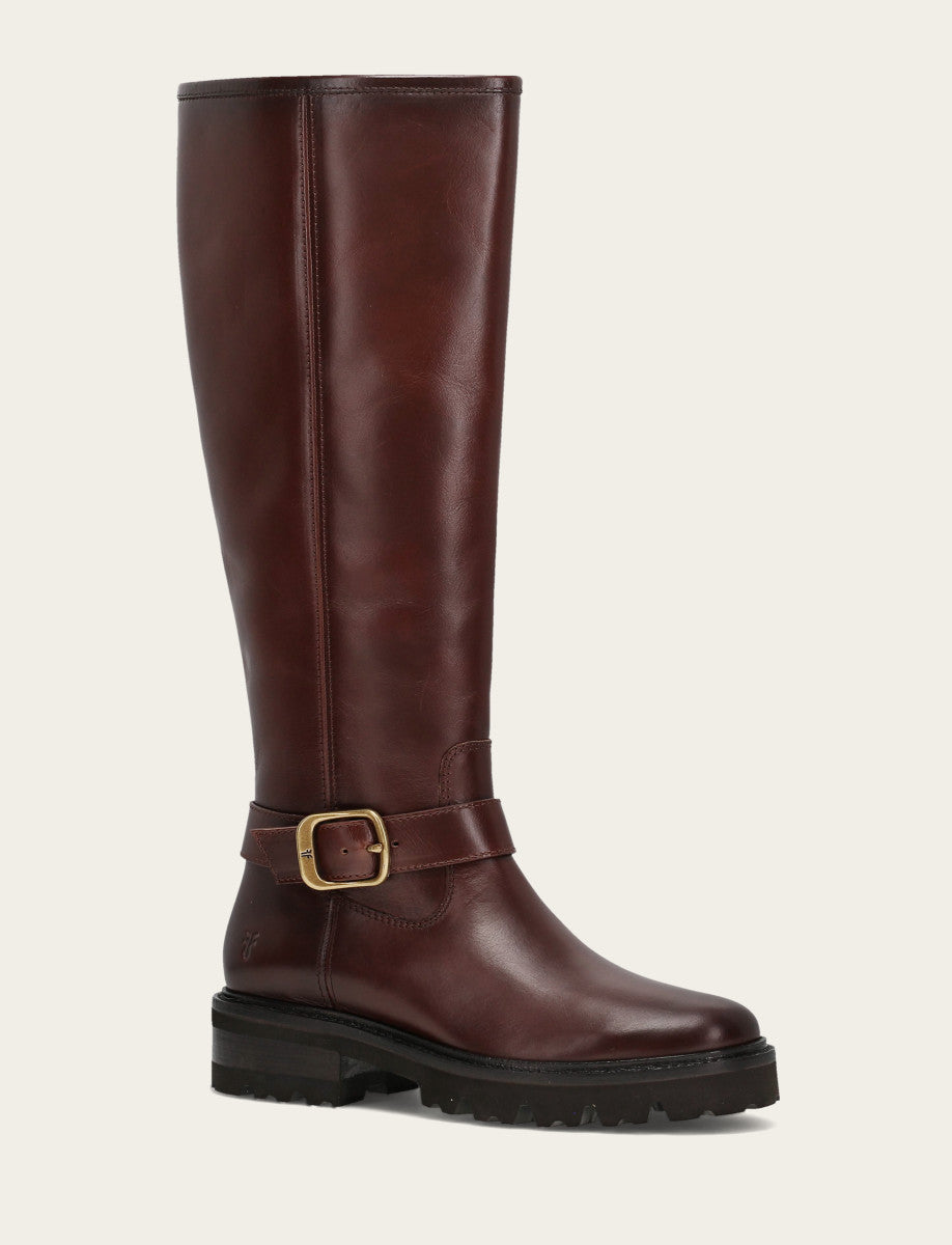 Women's Bourbon Olivia Buckle Tall Boot | Frye Bourbon