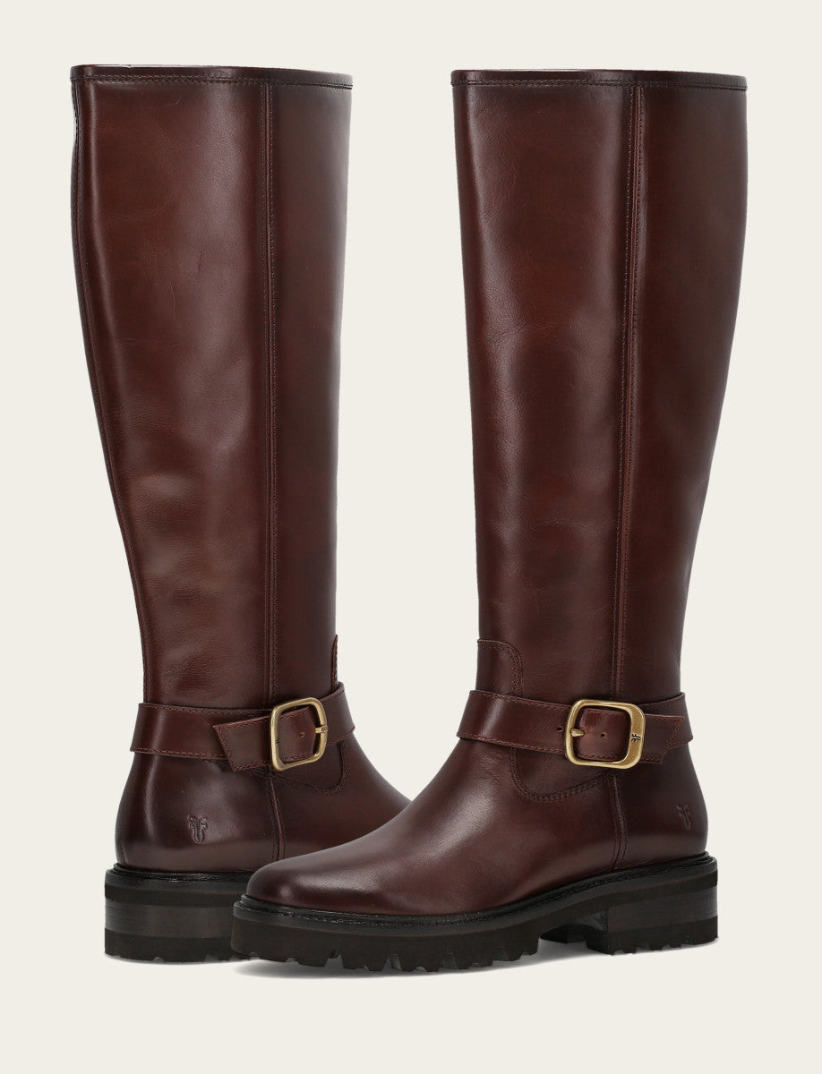 Women's Bourbon Olivia Buckle Tall Boot | Frye Bourbon