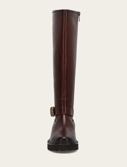 Women's Bourbon Olivia Buckle Tall Boot | Frye Bourbon