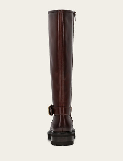 Women's Bourbon Olivia Buckle Tall Boot | Frye Bourbon