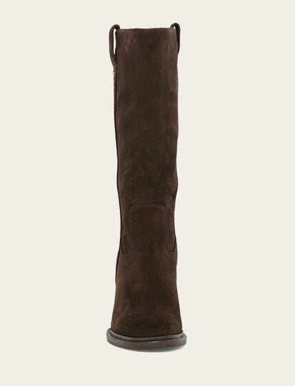 Women's Dark Brown Alex Slouchy Mid Boot | Frye Dark Brown