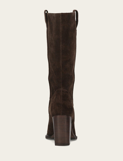 Women's Dark Brown Alex Slouchy Mid Boot | Frye Dark Brown
