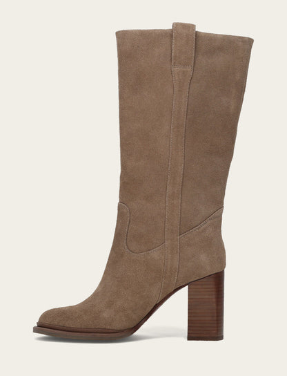 Women's Dark Taupe Alex Slouchy Mid Boot | Frye Dark Taupe